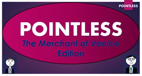 The Merchant of Venice Pointless Game!