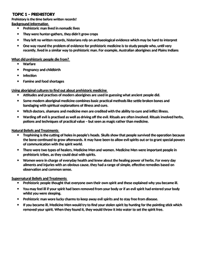 Enquiry Question: What did people understand about disease by 1848?