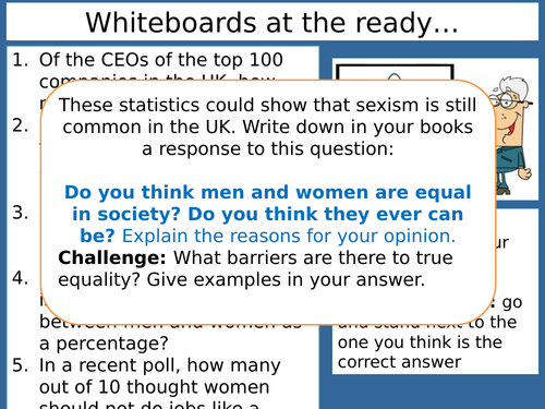 AQA GENDER EQUALITY