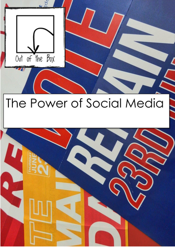 PSHCE Cover Lesson. Power of Social Media