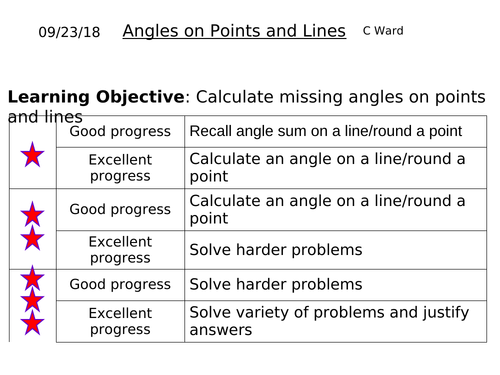 FOUDATION GCSE ANGLES ON POINTS AND LINES CALCULATIONS