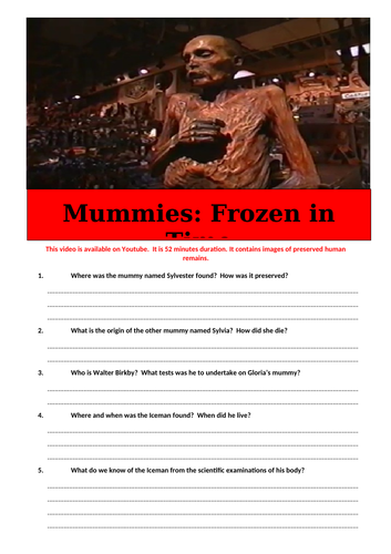 Mummies: Frozen in Time
