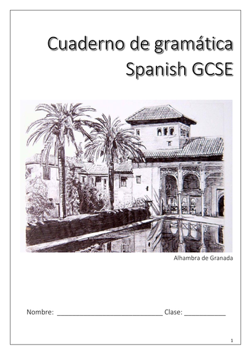 Spanish GCSE - Grammar booklets (cuadernos de gramática). Perfect for home learning.