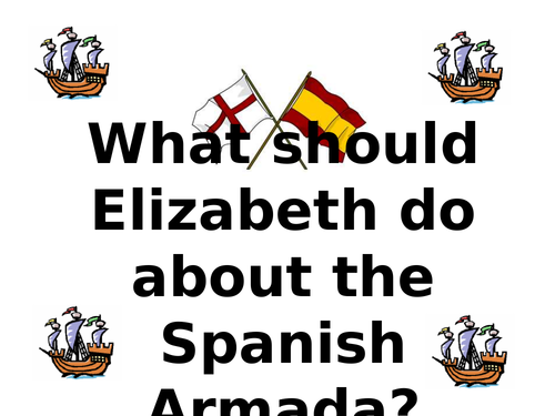 What should Elizabeth do about the Spanish Armada?