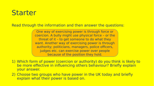 Intro to Weber NEW SPEC AQA GCSE SOCIOLOGY