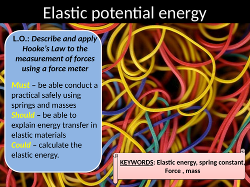 Elastic energy Outstanding lesson