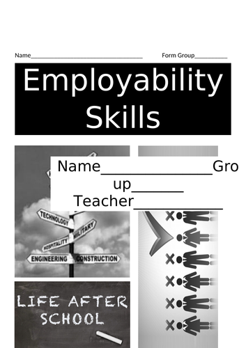 EMPLOYABILITY WORKBOOK careers CV employability skills skills audit perfect job
