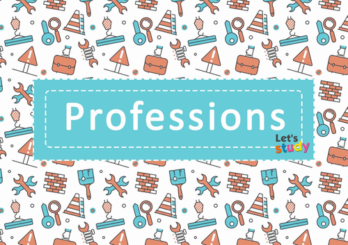 Jobs & Professions Flashcards | Occupations ESL Vocabulary Cards | Printable English