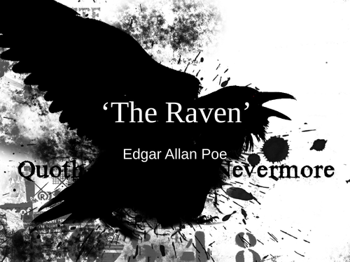 The Raven by Edgar Allan Poe SoW (Critical Essay) BGE/ National 5/ GCSE