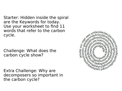 Carbon Cycle + Global Warming (9-1 GCSE)