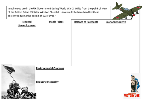 Economic Objectives Activity - WW2
