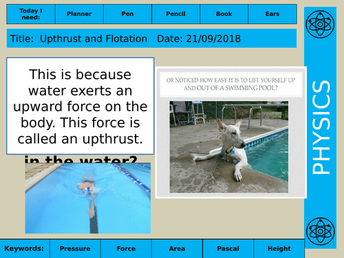 Force and pressure P11