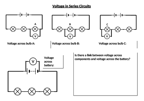 Voltage in Series Circuits