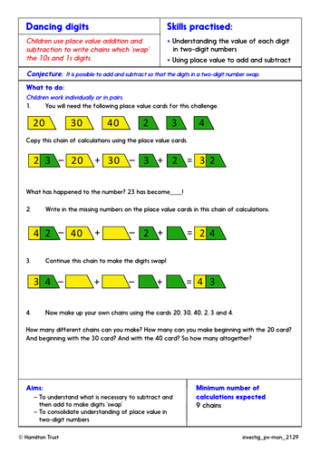 problem solving ordering numbers year 2