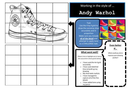 Shoe grid shop