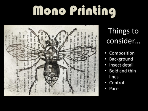 An introduction to mono-printing