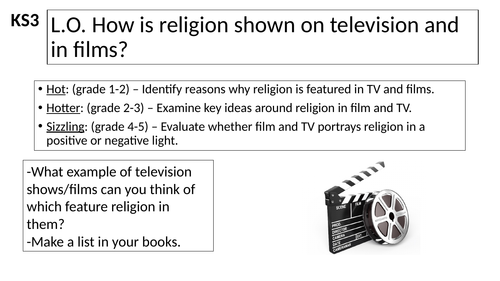 Religion in film and TV