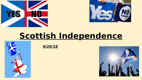 Scottish Independence ppt