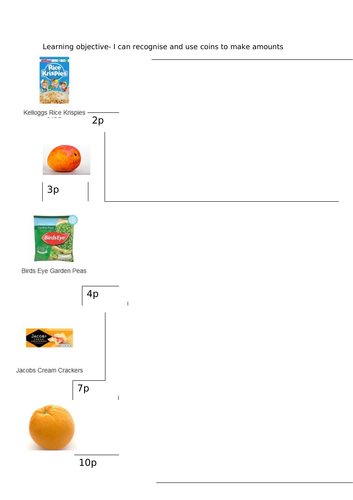 Making amounts with coins