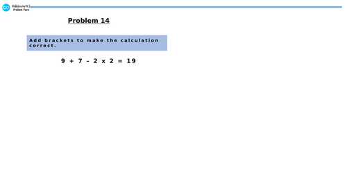 White Rose Year 6 Block 2 Four Operations - Order of Operations