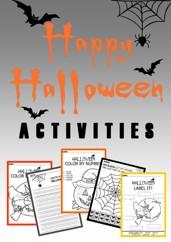 HALLOWEEN ACTIVITIES | Teaching Resources