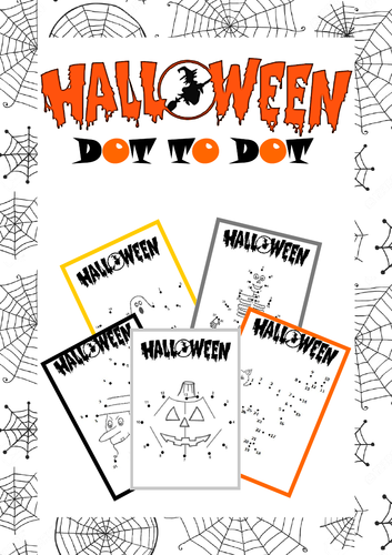 Halloween Dot To Dot Teaching Resources