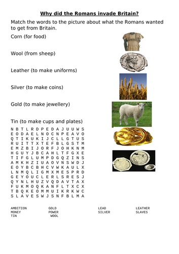 Why the Romans came to Britain