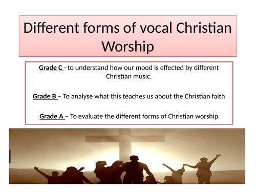 Forms of Vocal Public Worship - RS GCSE
