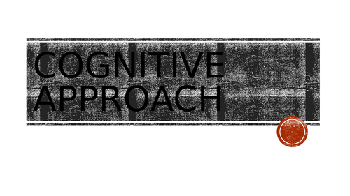 Cognitive approach strengths weaknesses EDUQAS AQA PSYCHOLOGY