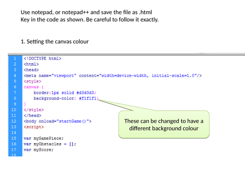 HTML Code for flappy bird game