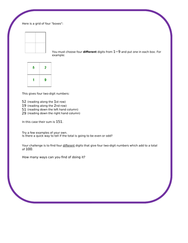 Adding and subtracting problems in context (Year  6)