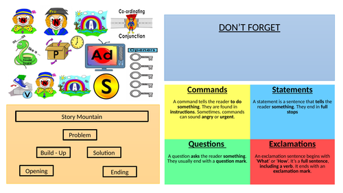 Literacy Working Mats