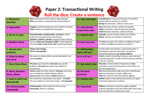 interesting-sentences-for-paper-1-and-paper-2-english-language-gcse