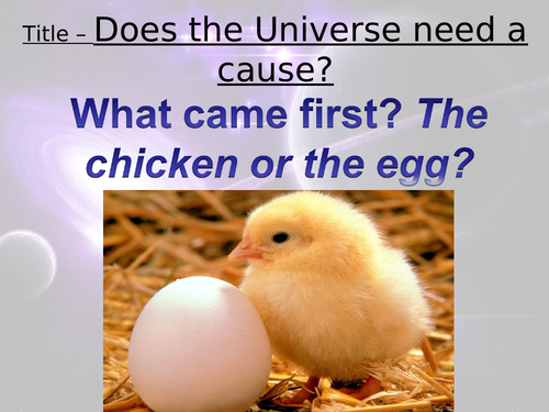 Key Stage 3 Causation Argument