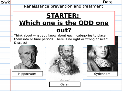 Renaissance medicine preventions and treatments