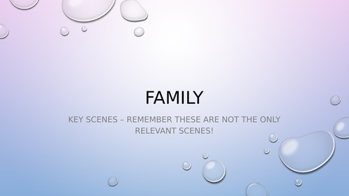 Romeo and Juliet Key Scenes GCSE Revision