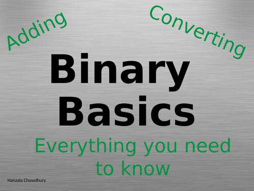 Binary everything you need to know