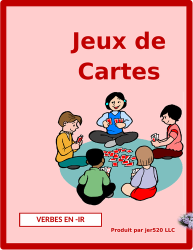 IR Verbs in French Verbes IR Card Games