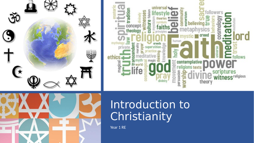RE- Christianity: Introduction ppt KS1-3