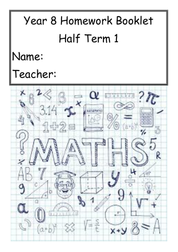 Year 8 maths worksheets free image
