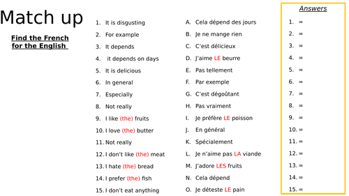 manger et boire / expo rouge