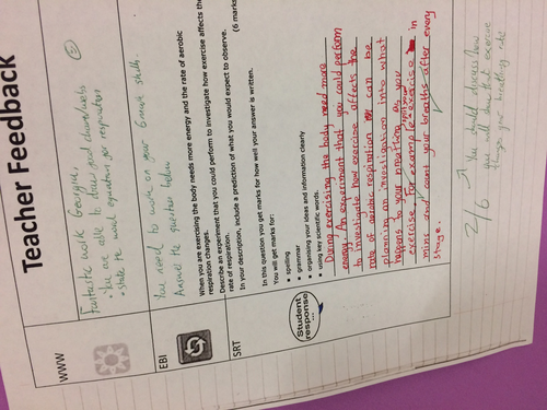 KS4 Chemistry 1 Marking and Feedback Exam questions with Answers (Formative assessment)