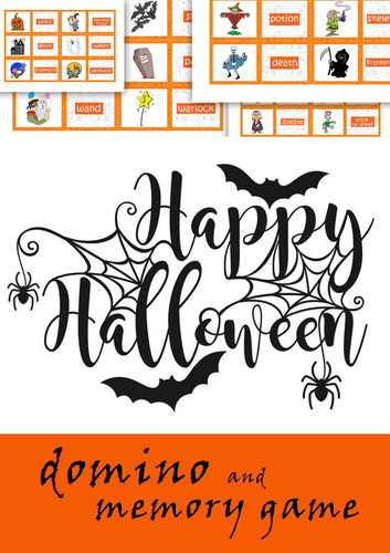 Halloween flashcards and games