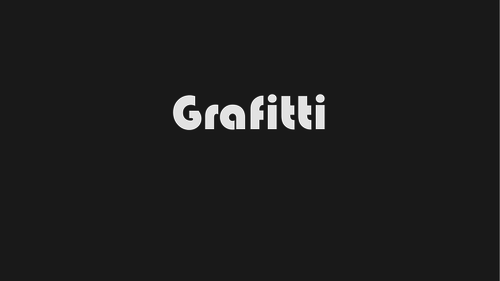 Graffiti powerpoint