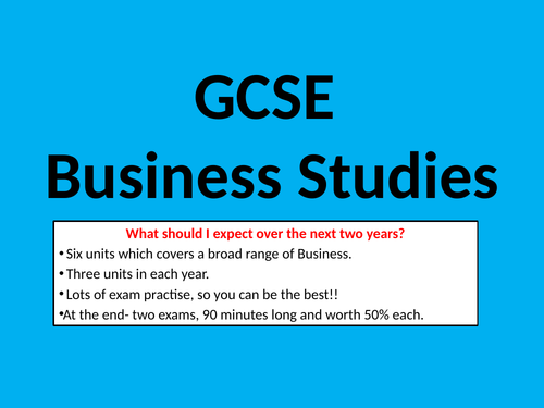 3.1.1 AQA GCSE Business 9-1: Business Functions, Entrepreneurship, External Factors