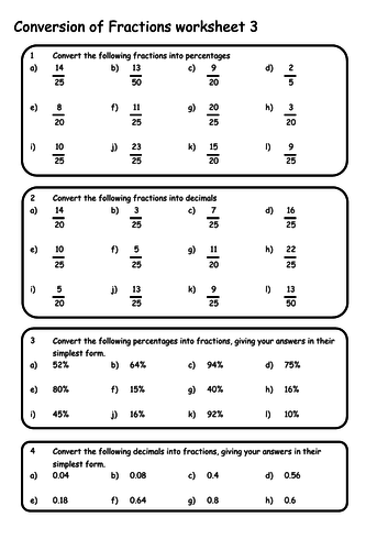 Conversions | Teaching Resources