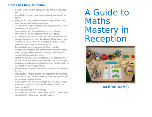 A Guide to Mastery Maths in EYFS