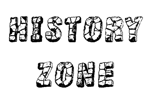 Download History Zone Lettering For Display Stoneage Theme Teaching Resources PSD Mockup Templates