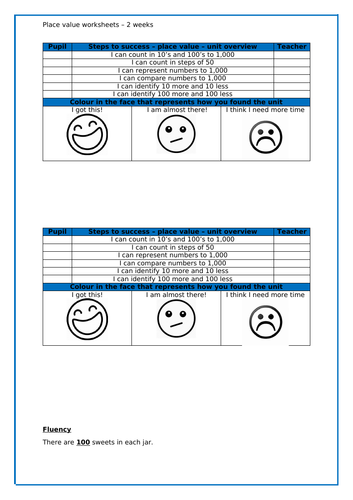 Year 3 place value games picture