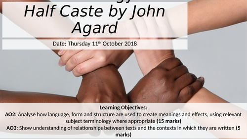 Half-Caste by John Agard
